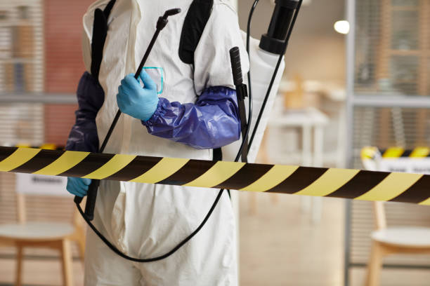 Professional Biohazard Cleanup technician working in Elkhorn, CA